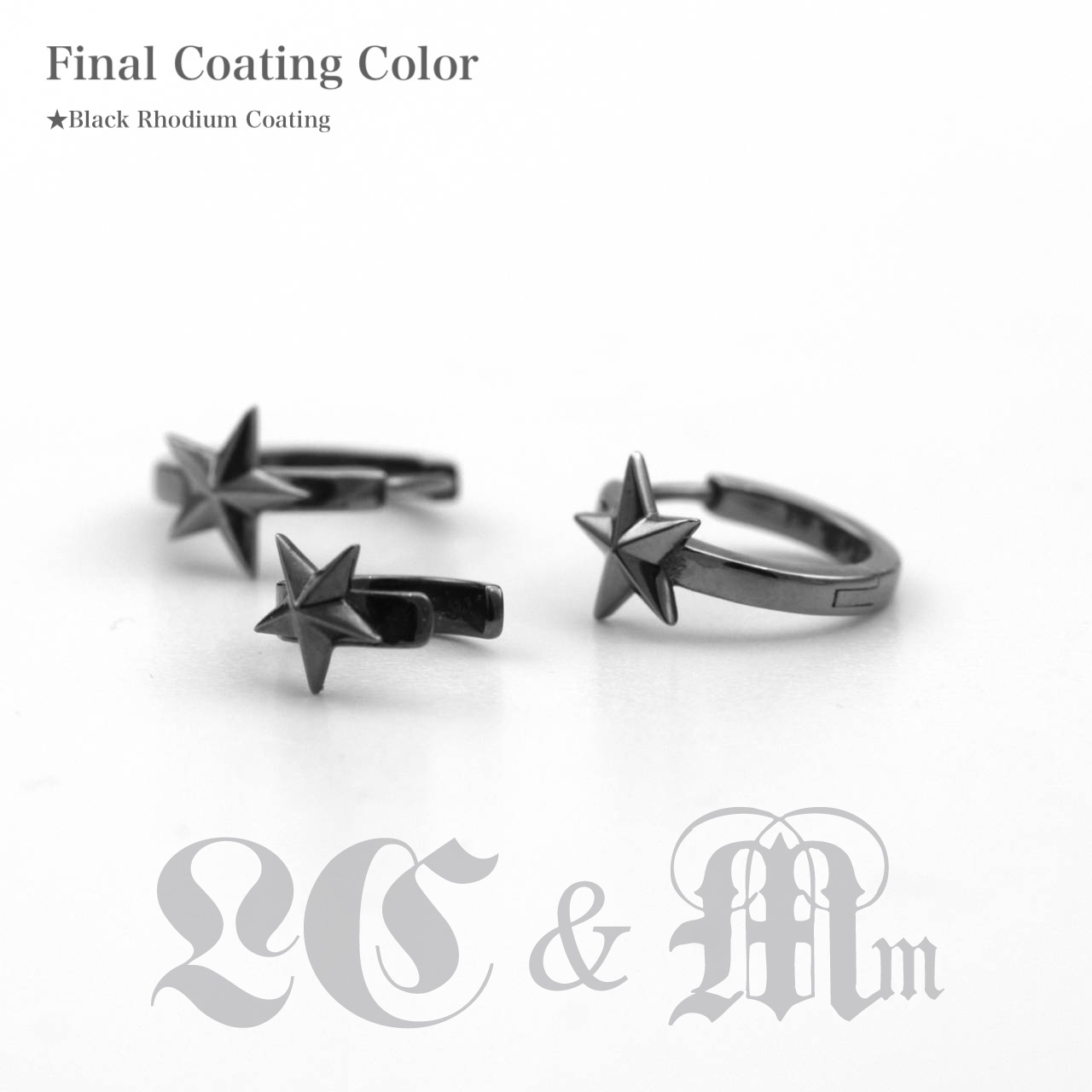 【完全受注限定】2025 Special LC&Mm Collabo Pierce&Ear Cuff ★Black Star★